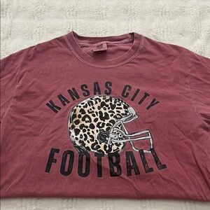 Comfort Colors Red Kansas City Short Sleeve Tee